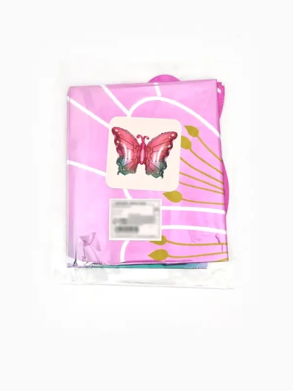 Воздушный шар фольгированный 32" &laquo;Бабочка&raquo; цвет розовый металлик