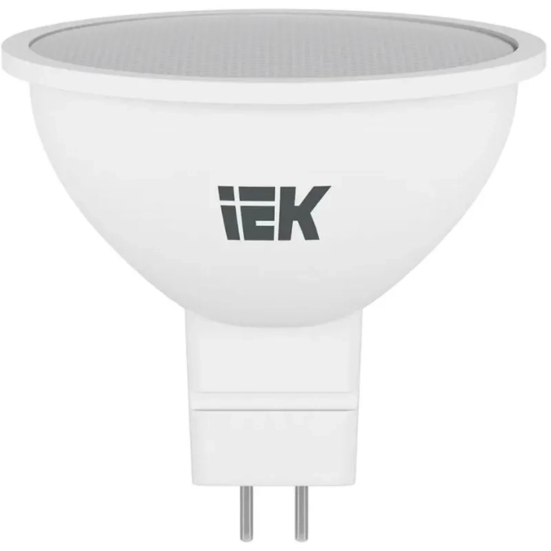 Лампа светодиодная Eco 7Вт софит 4000К GU5.3 IEK LLE-MR16-7-230-40-GU5