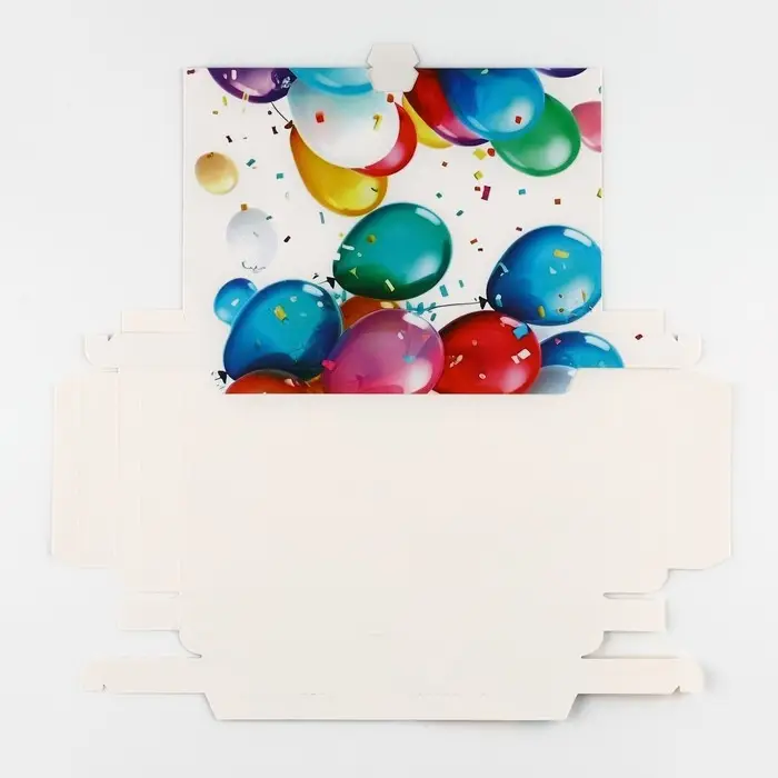 Коробка для шоколада с местом для денег «С Днём рождения», 20 х 2 х 12 см Коробка для шоколада с местом для денег «С Днём рождения», 20 х 2 х 12 см