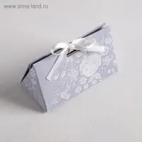 Коробка бонбоньерка, упаковка подарочная, «Тебе», 10 х 5.5 х 5 см