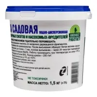 Краска акриловая садовая для деревьев, 1.5 кг