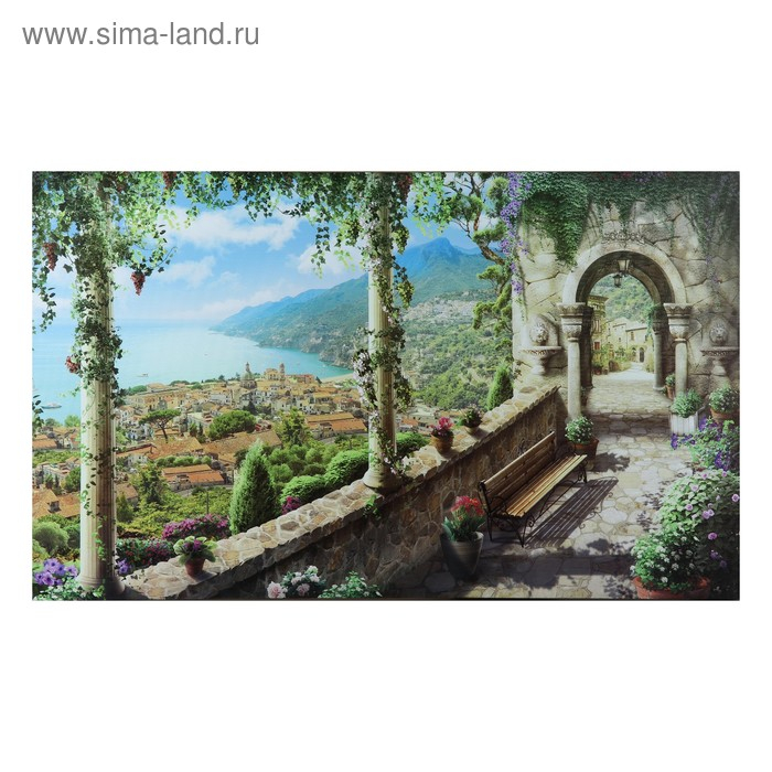 Картина на холсте Картина на холсте "Вид на море" 60*100 см