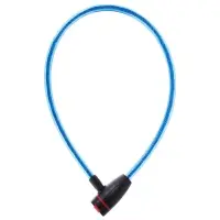 VETTA Замок велосипедный противоугонный тросовый 12x800мм, металл, пластик, 3 цвета, 187