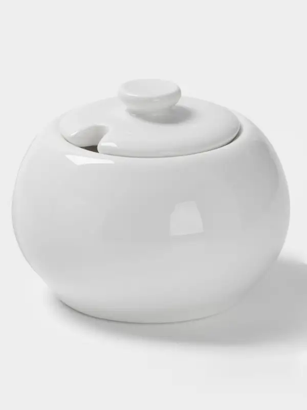 Сахарница Hanna Knövell, фарфор, белая