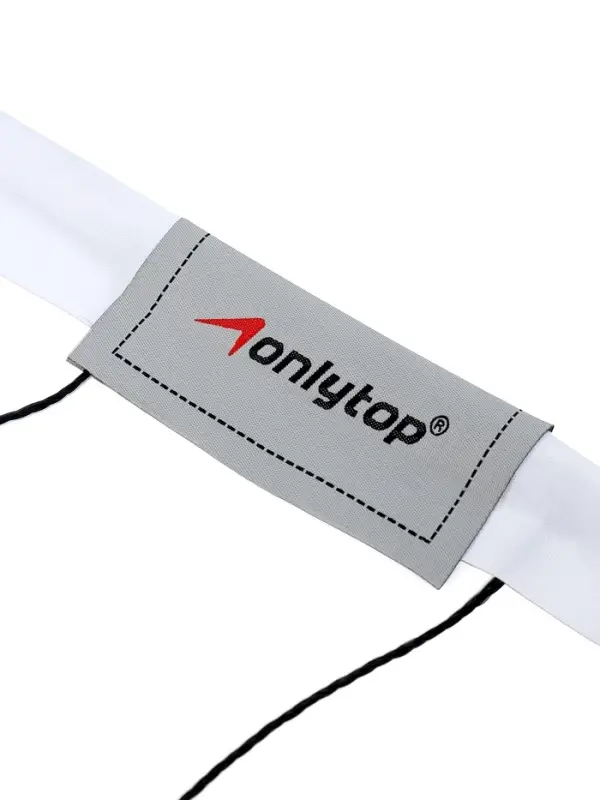 Сетка волейбольная ONLYTOP с тросом, ячейка 10&times;10, нить 1.8 мм, кант сверху