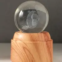 Сувенир стекло свет "Шар. Космонавт на месяце" 6хLED шар d=6 см, крутится, USB 7х7х10 см Сувенир стекло свет "Шар. Космонавт на месяце" 6хLED шар d=6 см, крутится, USB 7х7х10 см