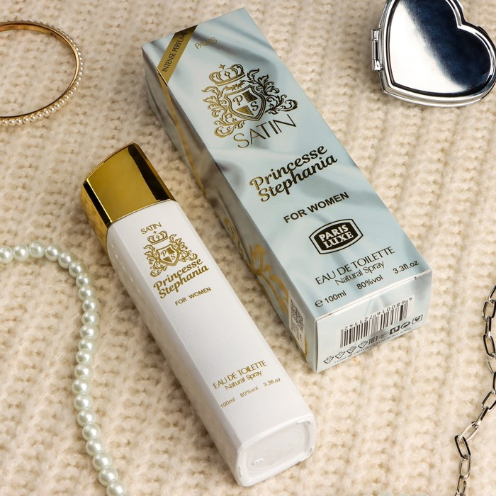 Туалетная вода женская Princesse Stephania Satin Intense Perfume, 100 мл Туалетная вода женская Princesse Stephania Satin Intense Perfume, 100 мл