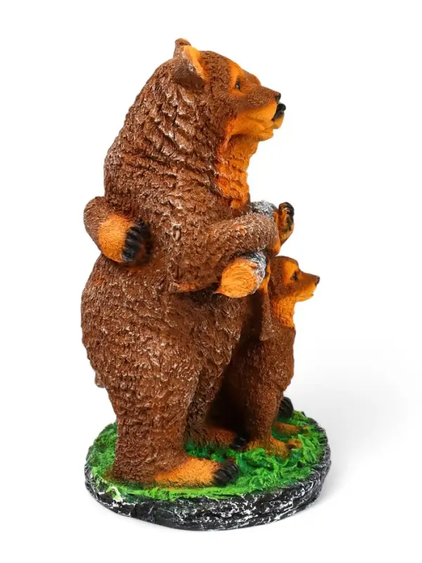 Садовая фигура из полистоуна &laquo;Мишки-семейка&raquo;, 45&times;25&times;32 см