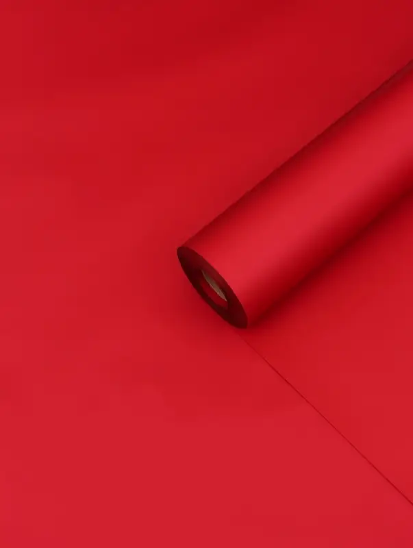 Пленка для цветов, матовая, винный, 0.57&times;30 м &plusmn;5 %, 65 мкм