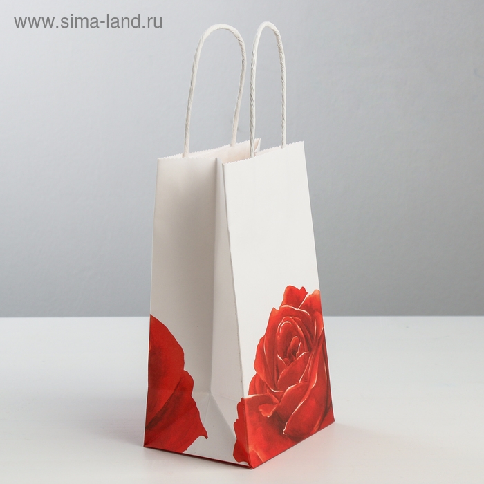 Пакет подарочный крафт, упаковка, «С Любовью», 12 х 21 х 9 см Пакет подарочный крафт, упаковка, «С Любовью», 12 х 21 х 9 см