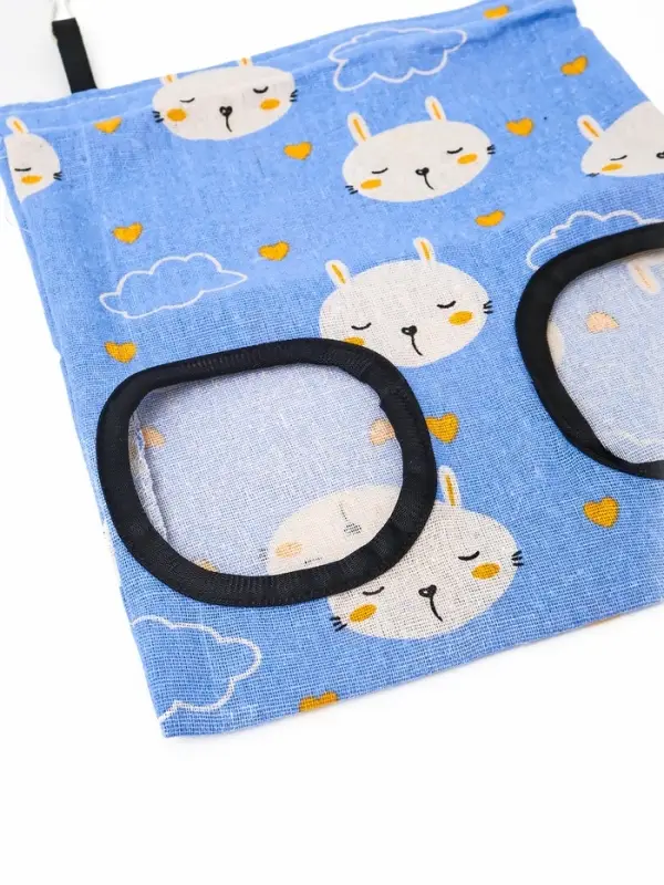 Сенник - кормушка для грызунов, подвесной, 29 х 25 см, синий