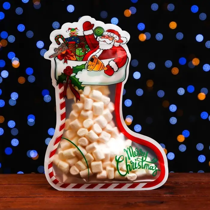 Пакет подарочный «Подарки», с zip - lock застежкой 16×21 см Пакет подарочный «Подарки», с zip - lock застежкой 16×21 см