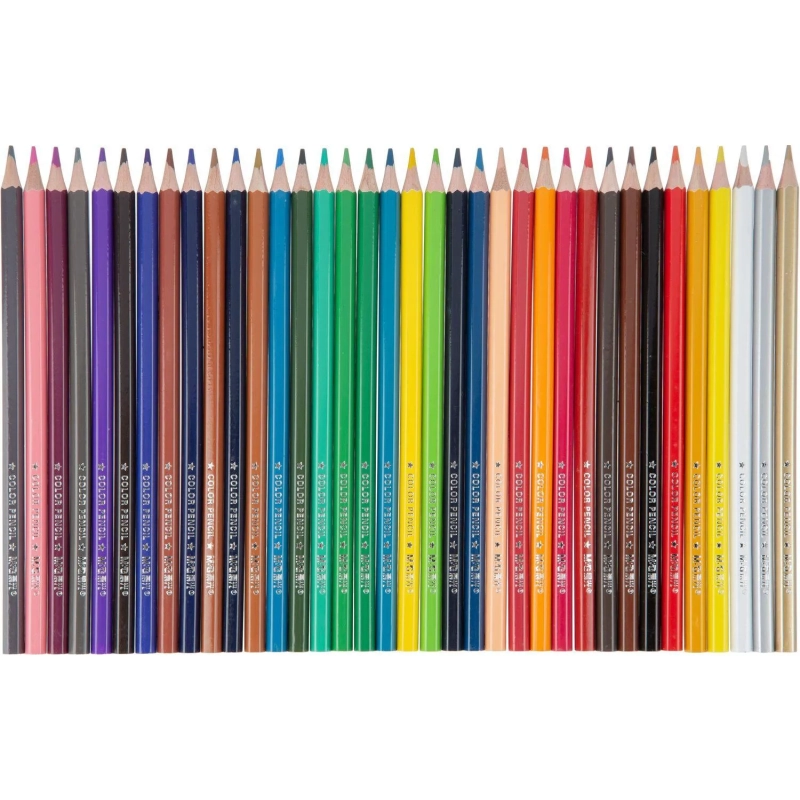 Карандаши цветные M&G   деревянные шестигранные, 36 цв в наборе