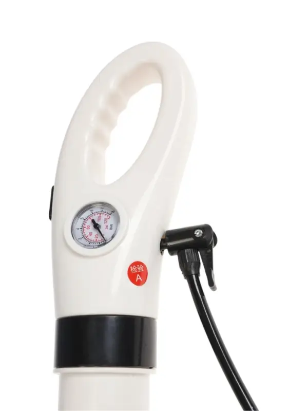 Вантуз пневматический ZEIN, 3 насадки, датчик давления, ручной насос