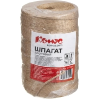 Шпагат Комус джутовый кручёный 1,68кТекс 20кгс 1кг 600 м СПб