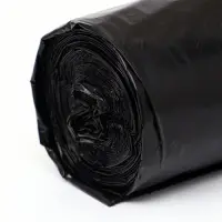 Мешки для мусора 240 л, ПВД, 40 мкм, 100 шт., 86&times;120 см, чёрные