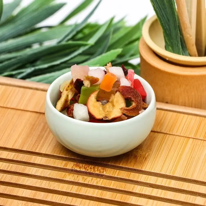 Китайс. фрукт. чай "ДЖЕКИЧАЙ" Фрукт. взрыв, 100 г (+ - 5 г), доб. к чаю