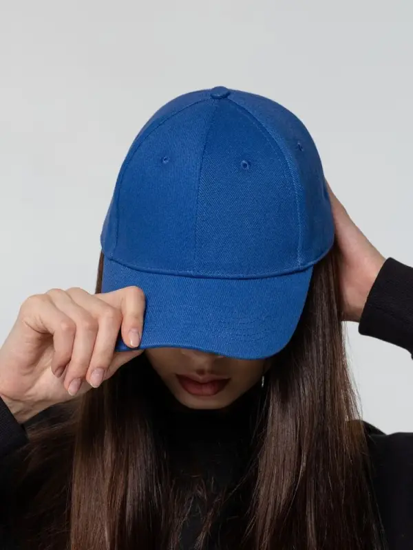 Бейсболка Hillside, синяя Бейсболка Hillside, синяя