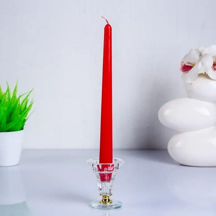 Свечи античные, 2,3х 24,5 см, 5 ч, 55 г, разноцветные Свечи античные, 2,3х 24,5 см, 5 ч, 55 г, разноцветные