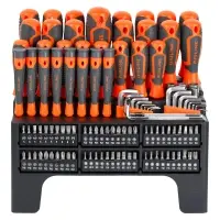 Набор отвёрток, бит и головок 116пр. в подставке (SL, PH, PZ, HEX, TORX, SQUARE)
