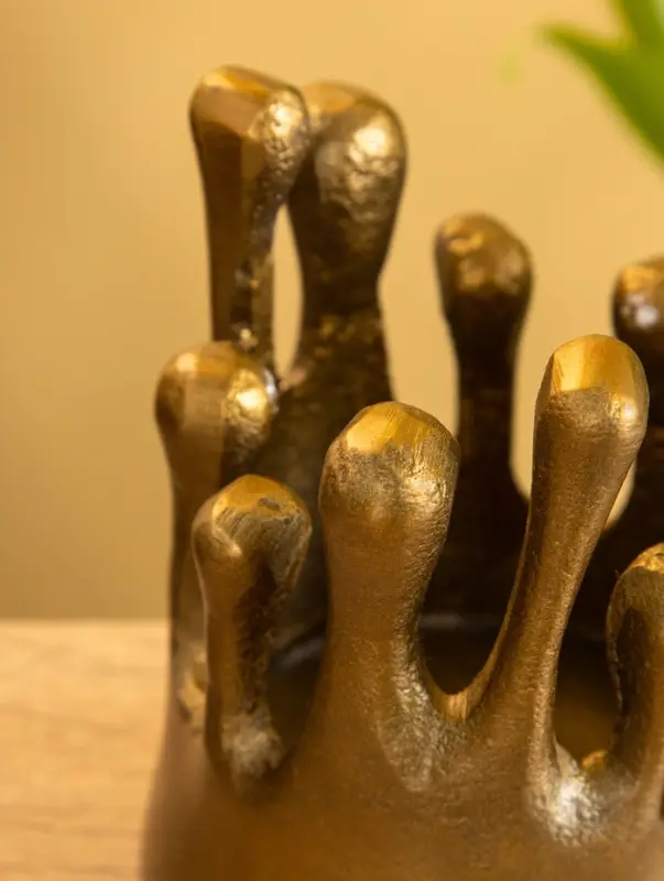 Подсвечник  Подсвечник "Огар" 9х9х11 см, алюминий