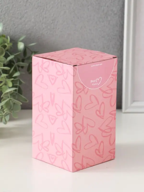 Сувенир пластик Сувенир пластик "Бабочки на колбе" LED 2хAG13 + наклейки бабочки 8,5х8,5х15 см