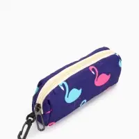 Рюкзак школьный &laquo;Фламинго&raquo;, с пеналом, 29&times;12&times;41 см, фиолетовый