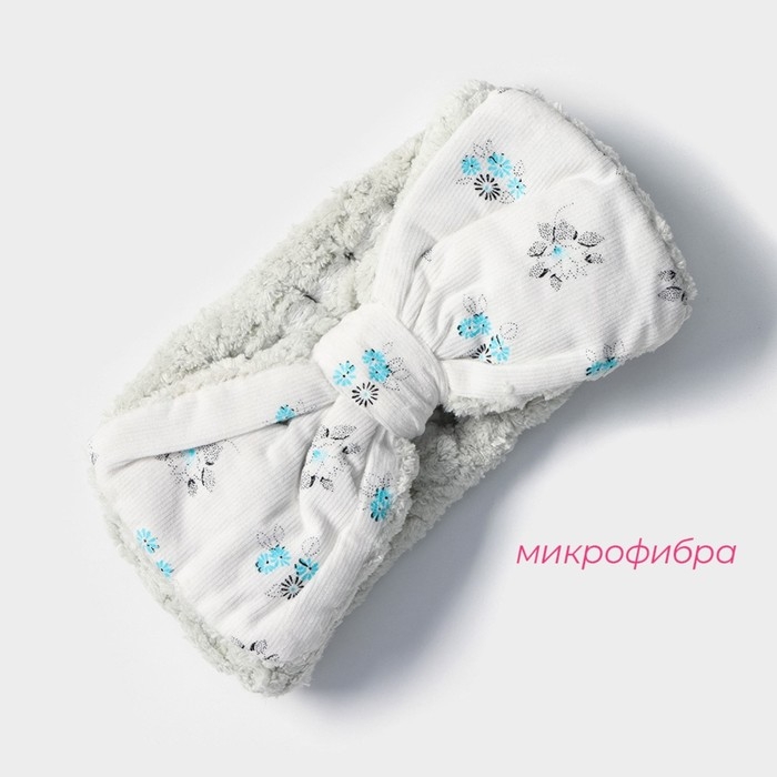 Повязка для умывания Доляна «Ретро», цвет МИКС Повязка для умывания Доляна «Ретро», цвет МИКС