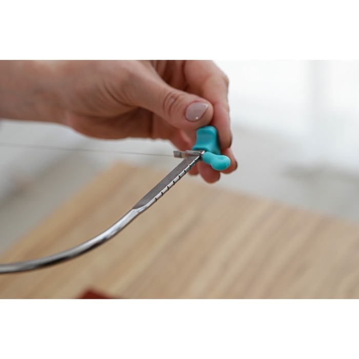 Струна для нарезки бисквита Доляна, 27 см, цвет МИКС Струна для нарезки бисквита Доляна, 27 см, цвет МИКС