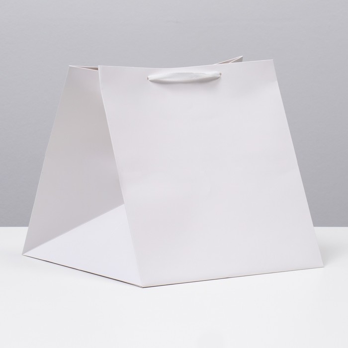 Пакет под торт 30х30х30cm Белый, 1шт Пакет под торт 30х30х30cm Белый, 1шт