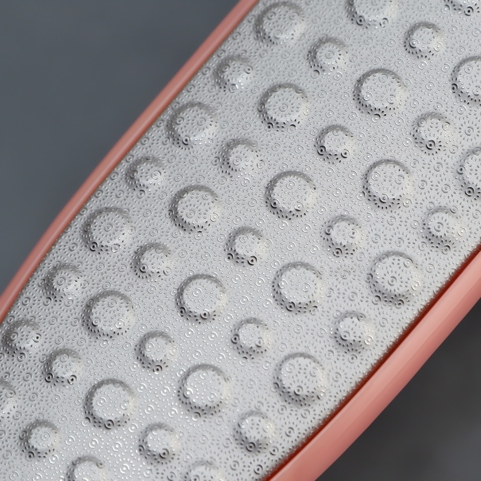 Пилка для ног, трапеция, лазерная, двусторонняя, 24,5 см, цвет розовый Пилка для ног, трапеция, лазерная, двусторонняя, 24,5 см, цвет розовый