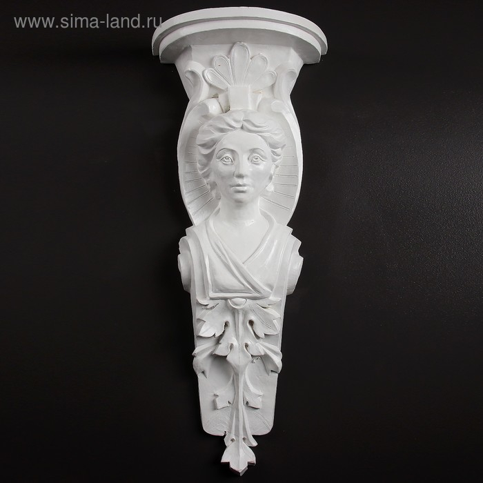 Консоль Консоль "Женщина" белая 72см