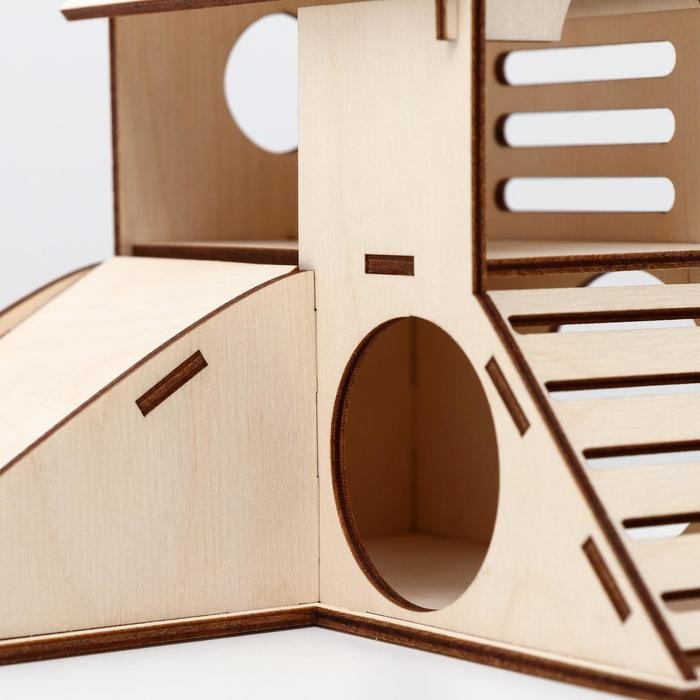 Домик для грызунов, 18 х 18 х 14,7 см Домик для грызунов, 18 х 18 х 14,7 см