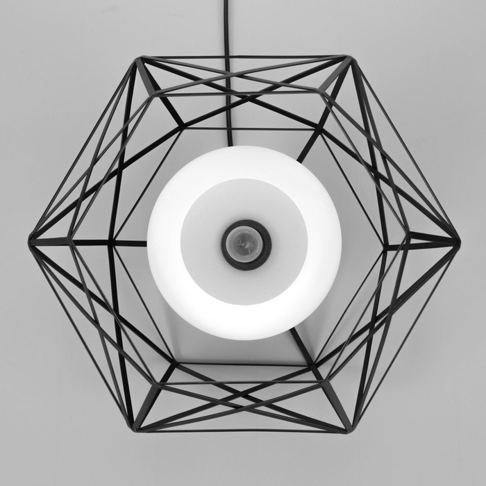 Светильник BayerLux "Софит" 1х40Вт E27 черный 35х35х19 см.