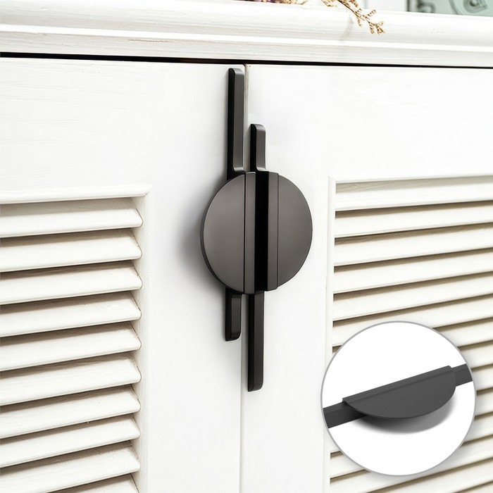 Ручка-скоба CAPPIO RSC033, м/о 192 мм, цвет черное дерево Ручка-скоба CAPPIO RSC033, м/о 192 мм, цвет черное дерево