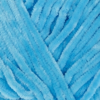 Пряжа "Velour" 100% микрополиэстер 170м/100г (850 яр. голубой) Пряжа "Velour" 100% микрополиэстер 170м/100г (850 яр. голубой)