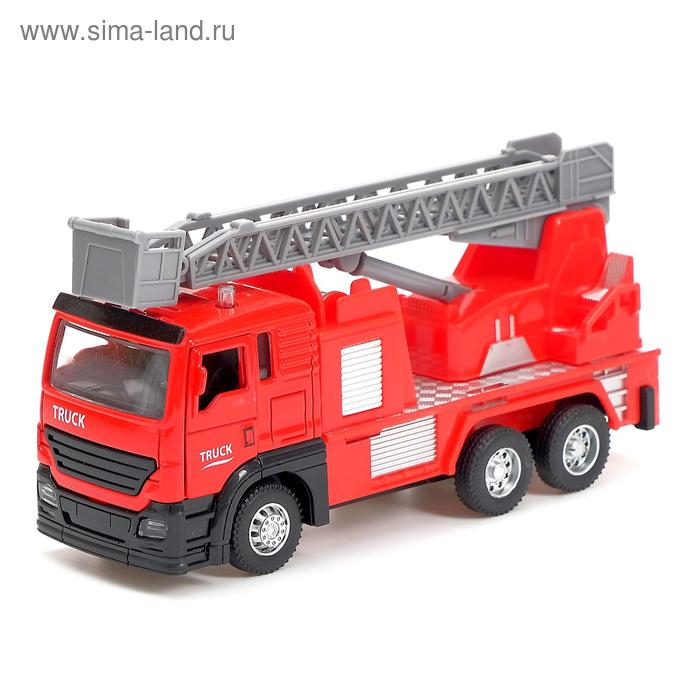 Парковка «Пожарная часть» с машинкой и рацией, световые и звуковые эффекты, МИКС Парковка «Пожарная часть» с машинкой и рацией, световые и звуковые эффекты, МИКС