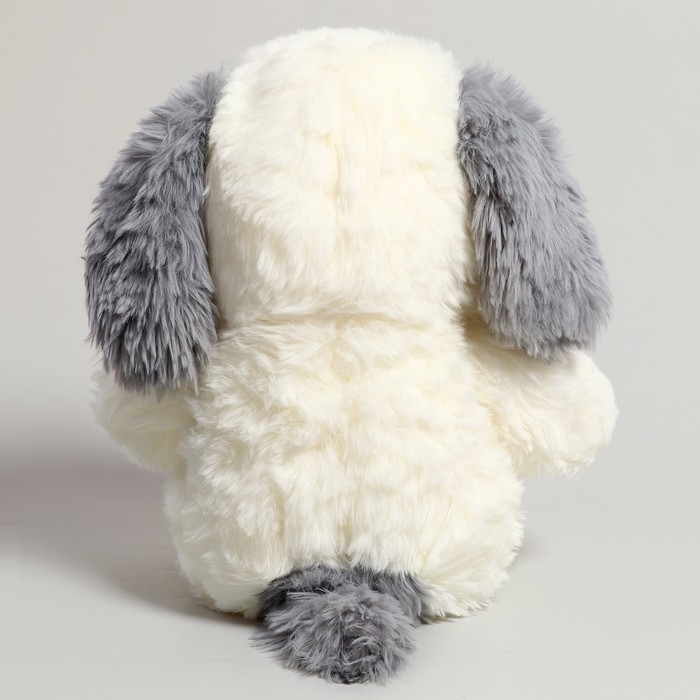 Мягкая игрушка «Собачка», 32 см, плюшевый, цвет белый, серый Мягкая игрушка «Собачка», 32 см, плюшевый, цвет белый, серый