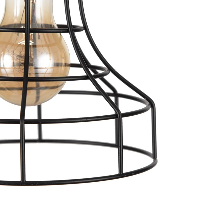 Подвес BayerLux  Подвес BayerLux "Кубок" 1х60Вт Е27 черный 18х18х21см