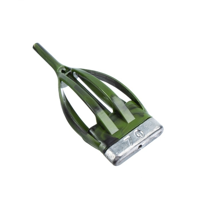 Груз-кормушка пластиковая X-FEEDER PL CAMO TVERSKAYA M, цвет камо, 70 г, 40 мл Груз-кормушка пластиковая X-FEEDER PL CAMO TVERSKAYA M, цвет камо, 70 г, 40 мл