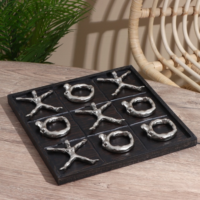 Игра настольная  Игра настольная "Крестики-нолики" 32х32х3 см