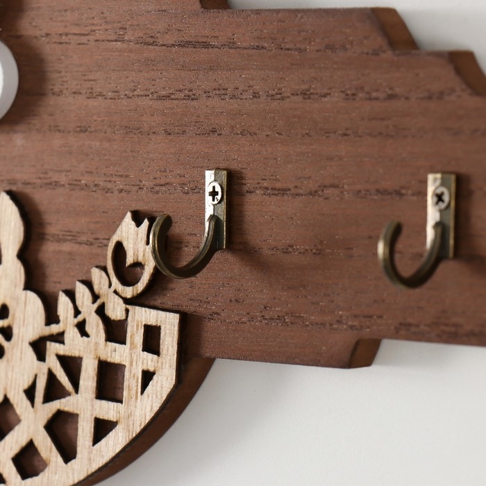 Крючки декоративные дерево Крючки декоративные дерево "Большой ключик" 33х2,3х15 см