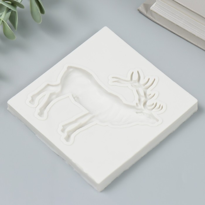 Молд силикон Молд силикон "Лесной олень" 0,7х8х7,8 см