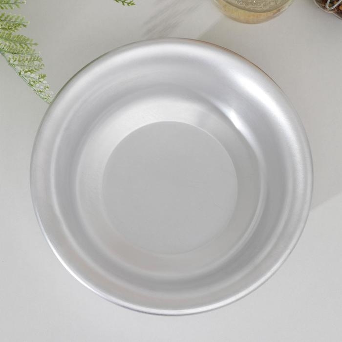 Миска круглая алюминиевая, 1 л, d=20 см Миска круглая алюминиевая, 1 л, d=20 см