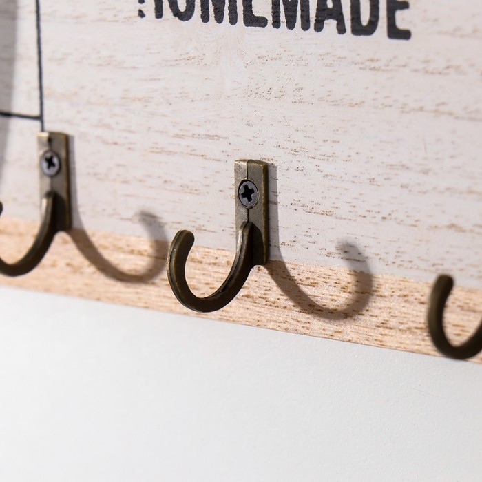 Крючки декоративные дерево Крючки декоративные дерево "Суккулент в горшочке" 12,5х20,5х4 см