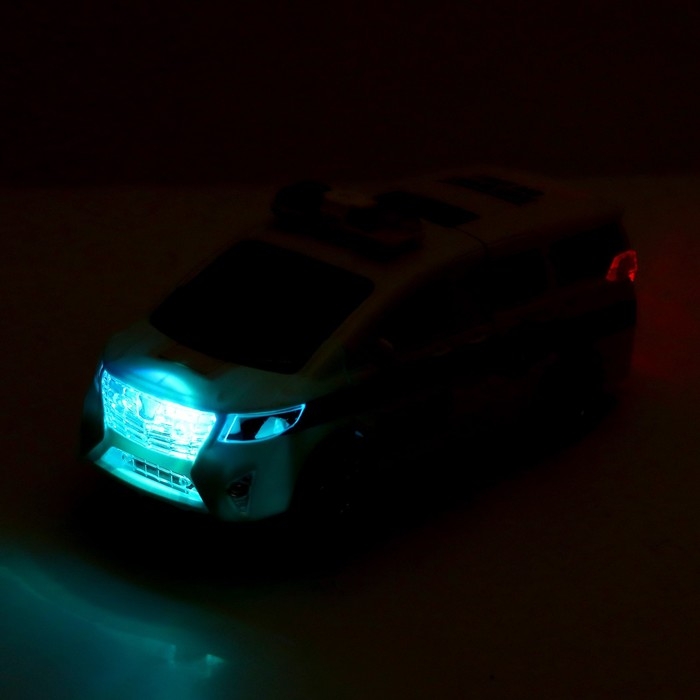 Робот «Спасатель», трансформируется, световые и звуковые эффекты