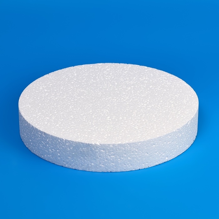 Флористическая основа из пенопласта Флористическая основа из пенопласта "Диск", 30 х 5 см