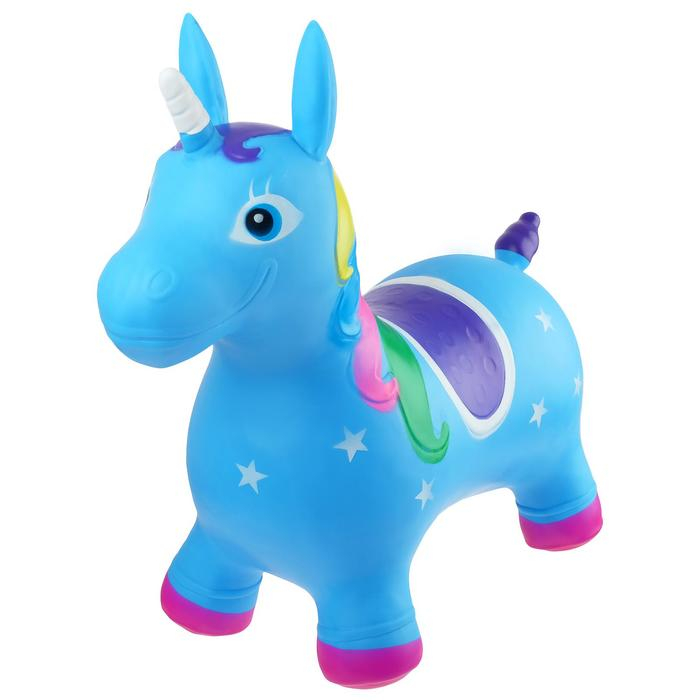 Попрыгун ZABIAKA «Единорог», 58х26х52 см, 1300 г, цвет МИКС Попрыгун ZABIAKA «Единорог», 58х26х52 см, 1300 г, цвет МИКС