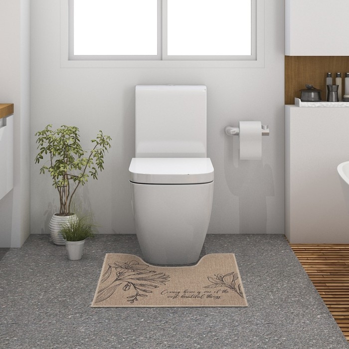 Коврик для ванной Этель Коврик для ванной Этель "Beautiful", 40х45 см