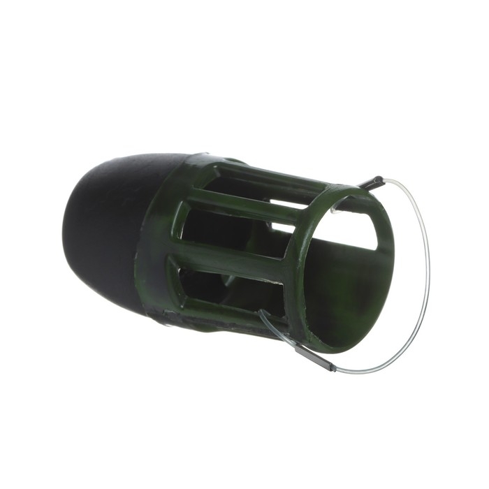 Груз-кормушка пластиковая X-FEEDER PL CAMO BULLET COWL M, цвет камо, 90 г, 35 мл Груз-кормушка пластиковая X-FEEDER PL CAMO BULLET COWL M, цвет камо, 90 г, 35 мл